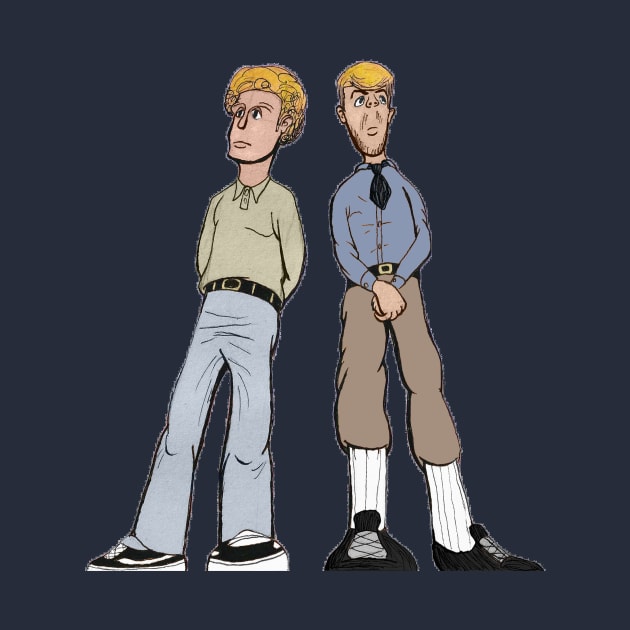 JCP Two Bois - Colored by JC and the Pennis Band