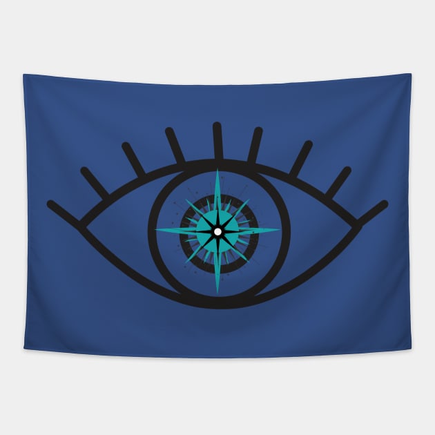 Eye See You Tapestry by wanderingteez