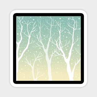 Winter Forest Magnet