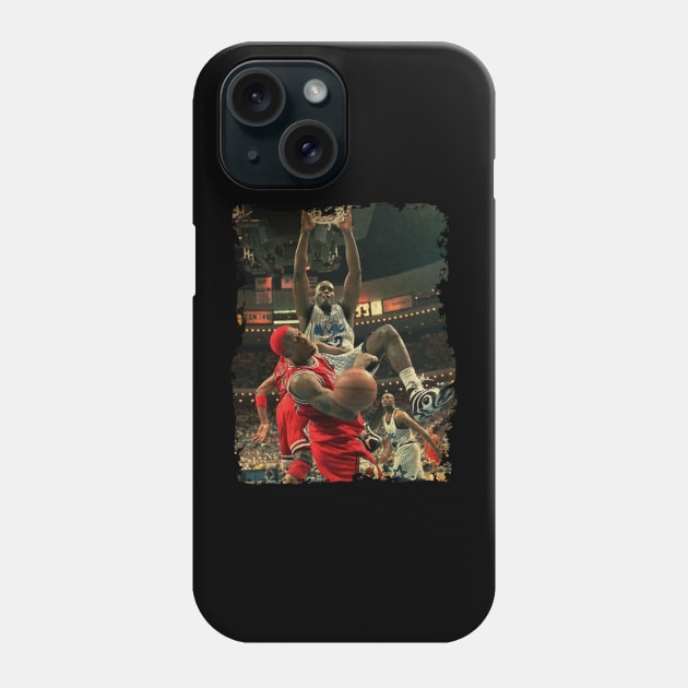 SHAQ ATTACK Phone Case by Omeshshopart