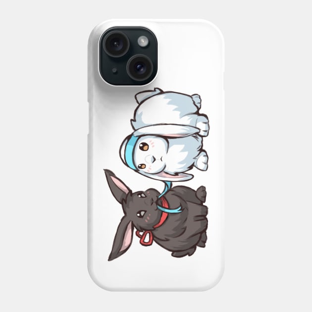 Wangxian bunnies Phone Case by MarcyRangel