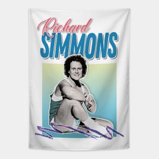 Richard Simmons 90s Style Aesthetic Design Tapestry