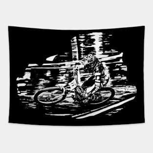 downhill mtb Tapestry