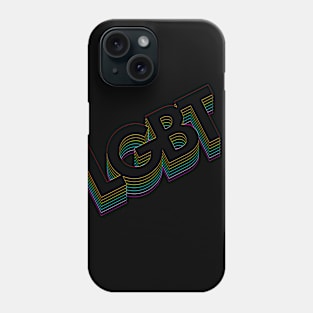 LGBT Outline Phone Case