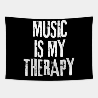 Music Is Therapy Musician Tapestry