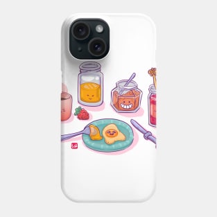 Happy breakfast Phone Case