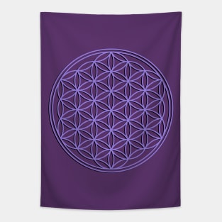 Sacred Geometry - Flower Of Life - Symbol 2 Tapestry