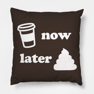 Coffee Lover Gift - Poop Pillow