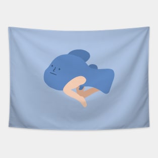 Fishy Fish | Cute | Weird | High Quality | Gift | Minimalist Tapestry