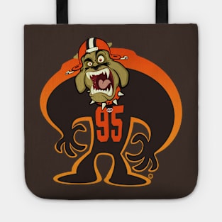 Go Browns BullDawg Whoosh #95 Tote