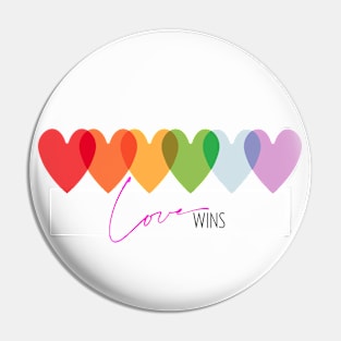 PRIDE - Love Wins - ALWAYS Pin