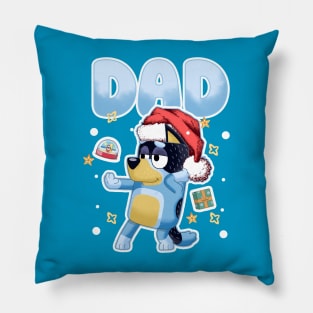 DAD AND HIS CHRISTMAS GIFT Pillow