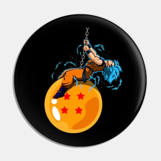 Wrecking Ball Video Funny Anime Manga Warrior Parody Pin