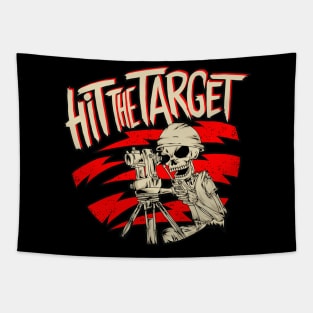 SURVEYOR, HIT THE TARGET Tapestry