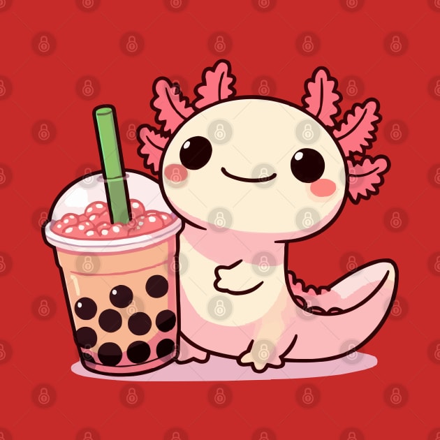 axolotl boba holic by fikriamrullah