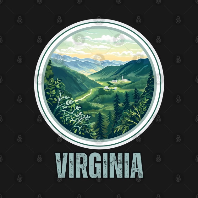 Virginia State USA by Mary_Momerwids