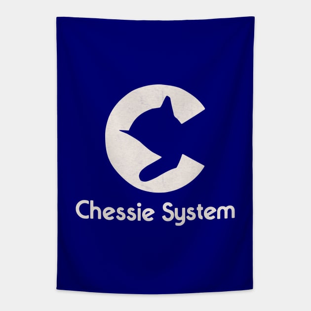 Chessie System Tapestry by Turboglyde