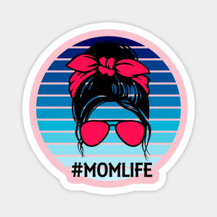 Mothers Day - Momlife design T-shirt Magnet