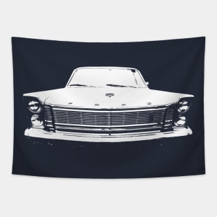 Ford Galaxie 1960s American classic car monoblock white Tapestry