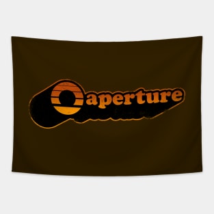 Aperture Laboratories Retro logo Tapestry