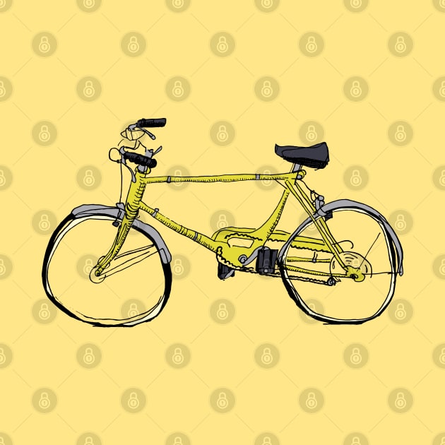 Cruiser Bicycle by eVrydayART