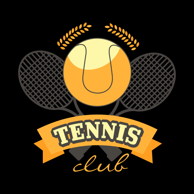 tennis club by STARK Printing