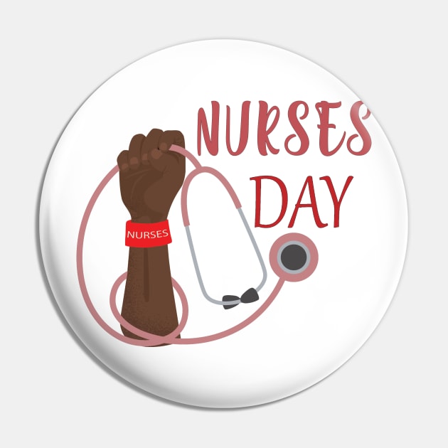 Happy International Nurses Day Nurse Pin TeePublic