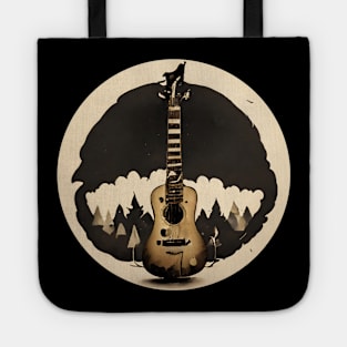 nature guitar Tote