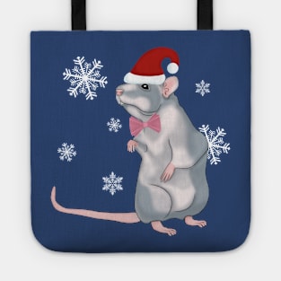 Christmas Rat Tote