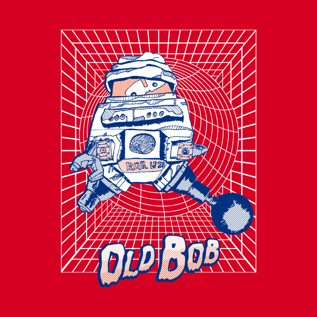 Old Bob Halftone by SkipBroTees