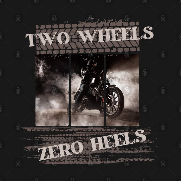 Two wheels zero heels by APPARELAURA