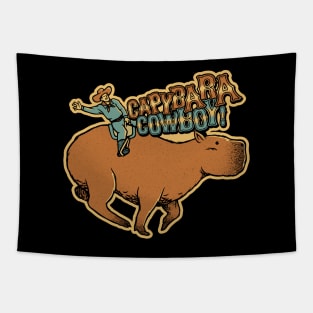 Capybara Cowboy by Tobe Fonseca Tapestry