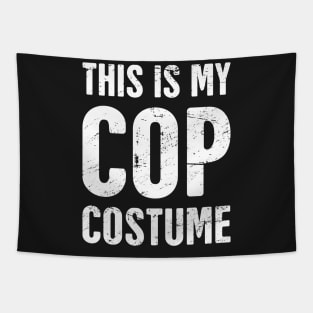 This Is My Cop Costume | Halloween Costume Tapestry