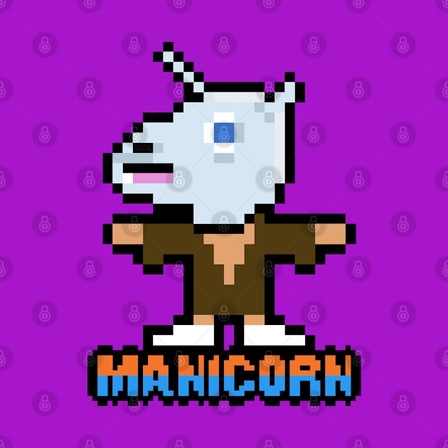 Manicorn 8-Bit Retro by WithoutYourHead