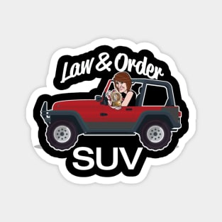 Law & Order SUV Magnet