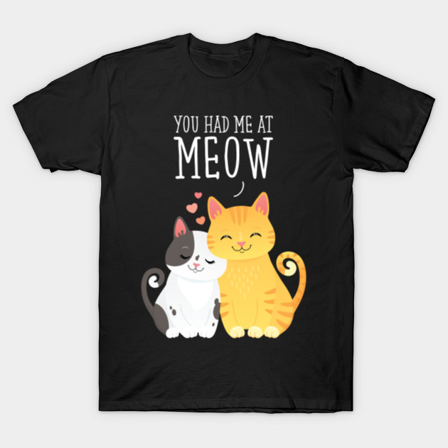 You Had Me at Meow Childrens Long Sleeve T-Shirt Boys Cotton Tee Tops