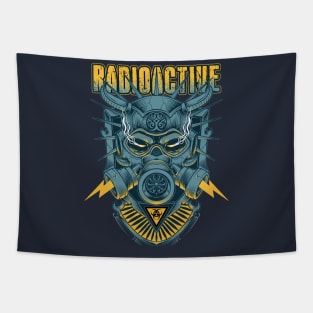 Radioactive Man Head Tapestry