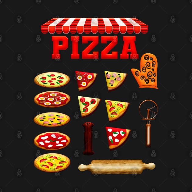 Pizza Lovers by holidaystore