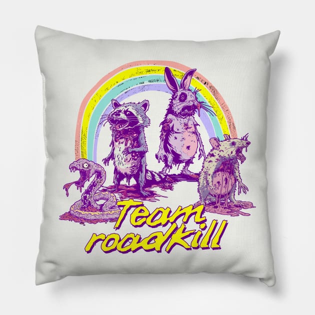 Team Roadkill Pillow by DankFutura