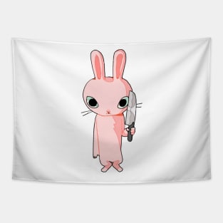 Evil little bunny Tapestry