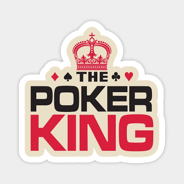 Poker King Magnet by nektarinchen