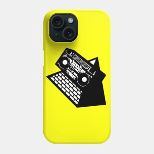 the KLF Boombox Pyramid Phone Case