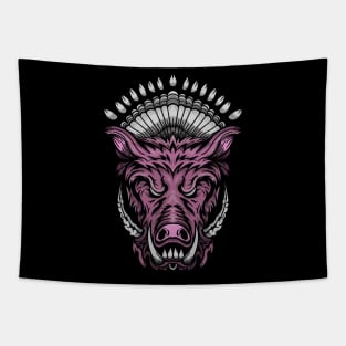 Pig Monster Tapestry