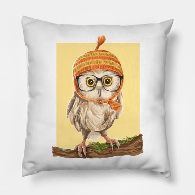 Owl Pillow by Dilectum