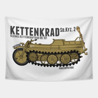 Kettenkrad T-Shirt Tapestry