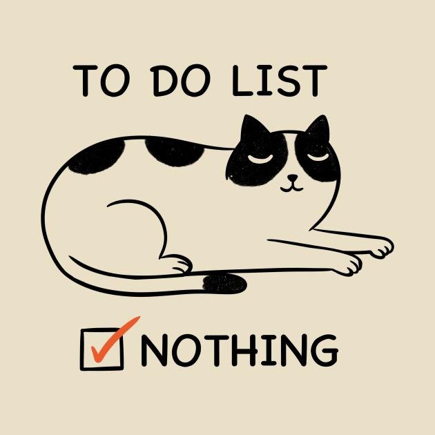 CAT TO DO LIST by Otrebor