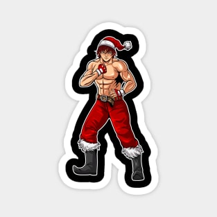 Baki Chirstmas Artwork Magnet