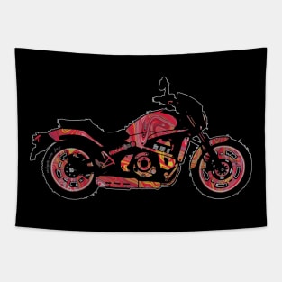 Vulcan S swirl Tapestry