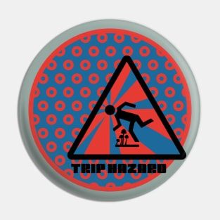 Phish Trip Hazard With Fishman Donuts Pin