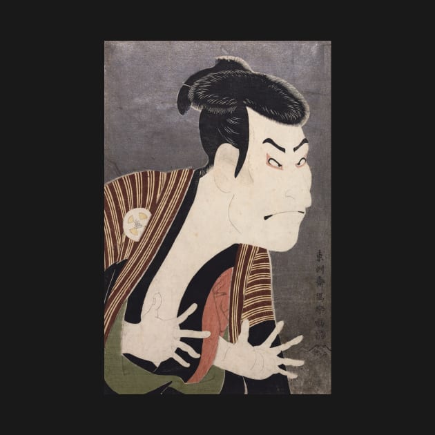 Japanese Art Print: Kabuki Actor Otani Oniji III as Yakko Edobei by topower